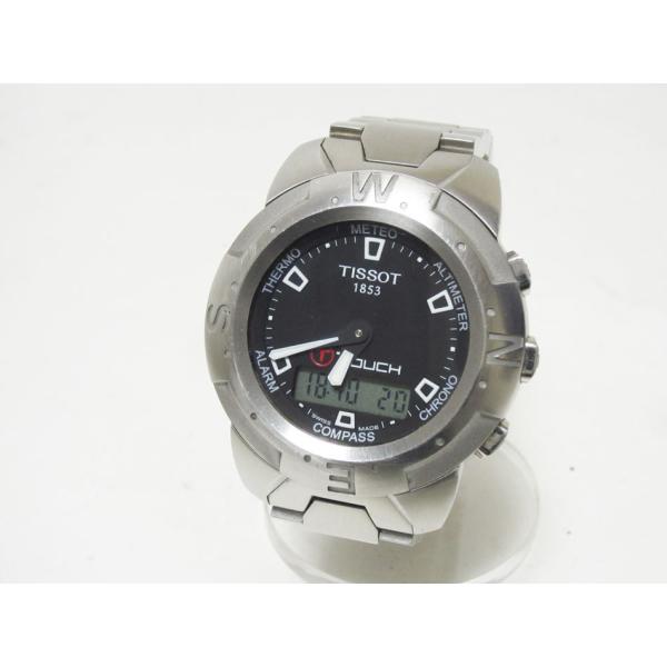 【新品電池/稼働/箱付き】ティソ T-Touch デジアナ 腕時計 メンズ TISSOT（ティソ） 送料無料 Tタッチ TTOUCH 腕時計 メンズウォッチ