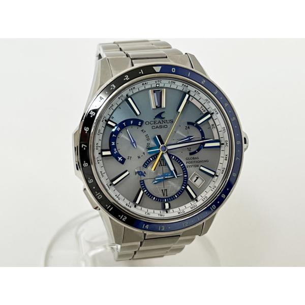 OCEANUS 送料無料 CASIO カシオ オシアナス GPSハイブリット電波