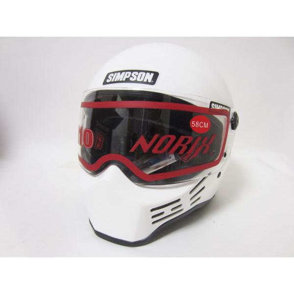 SIMPSON フルフェイスヘルメット M10 58cm SIMPSON（バイク） SIMPSON シンプソン バイク用 フルフェイス