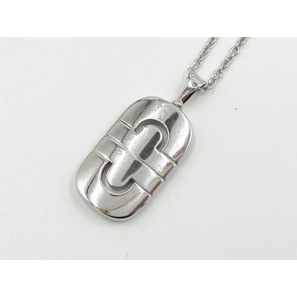 パレンテシ BVLGARI ブルガリ ペンダント ネックレス 750 K18 WG