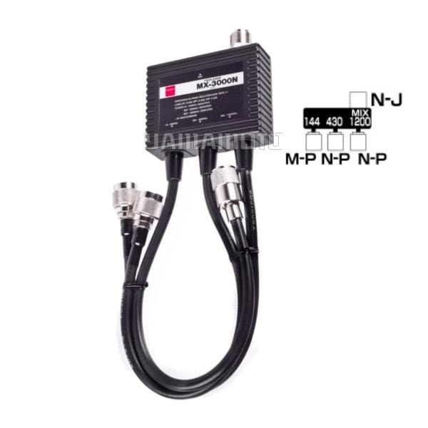 u*6様 第一電波工業｜ダイアモンドアンテナ トリプレクサー MX3000N 第一電波工業 MX3000N トリプレクサー(HF〜144/430/1200MHz