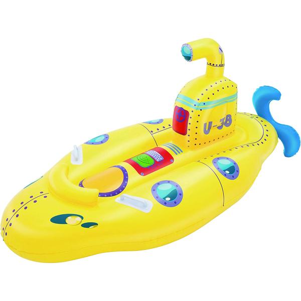 Bestway ベストウェイ サブマリンライダー 165×86cm 3気室　フロート　海水浴　プール　海　水遊び　ビーチ　浮き輪　夏　サマー　うきわ