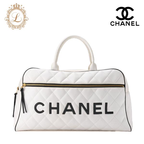 CHANEL シャネル ハンドバッグ ボストンバッグ カーフスキン