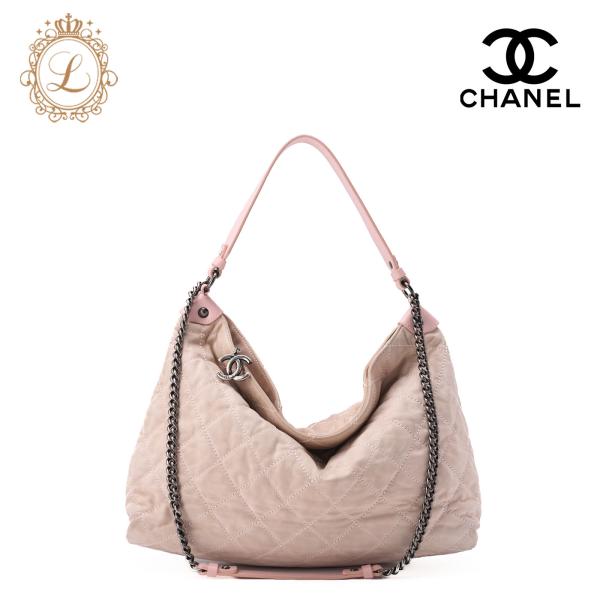 CHANELマトラッセチェーンバッグ CHANEL マトラッセ キャビアスキン チェーンショルダーバッグ