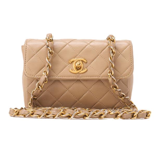 CHANEL シャネル チェーンショルダー バッグ ミニミニマトラッセ