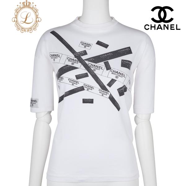 CHANEL シャネル 2016年 ロゴマーク Tシャツ 半袖 トップス カットソー