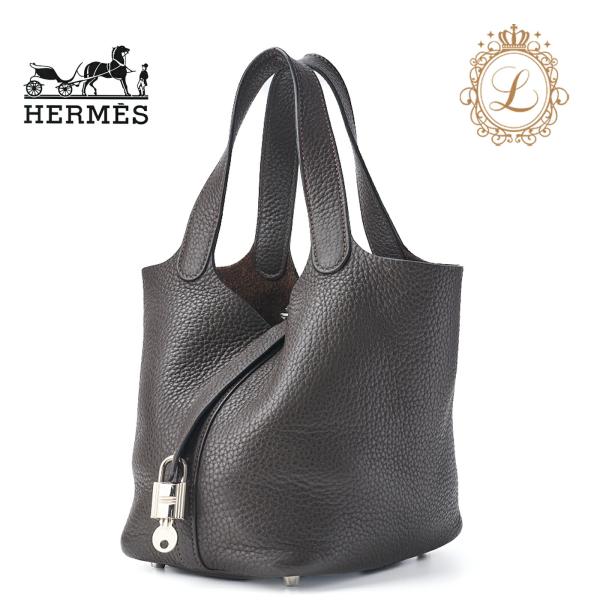 HERMES エルメス ピコタンロックPM ハンドバッグ トリヨンクレマンス 
