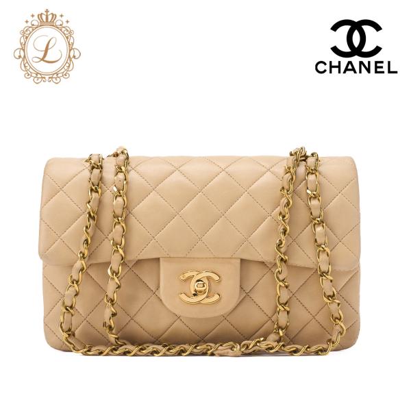 CHANEL♡ベージュ♡フリンジ♡チェーンショルダー CHANEL シャネル チェーンショルダーバッグ マトラッセ ダブルフラップ