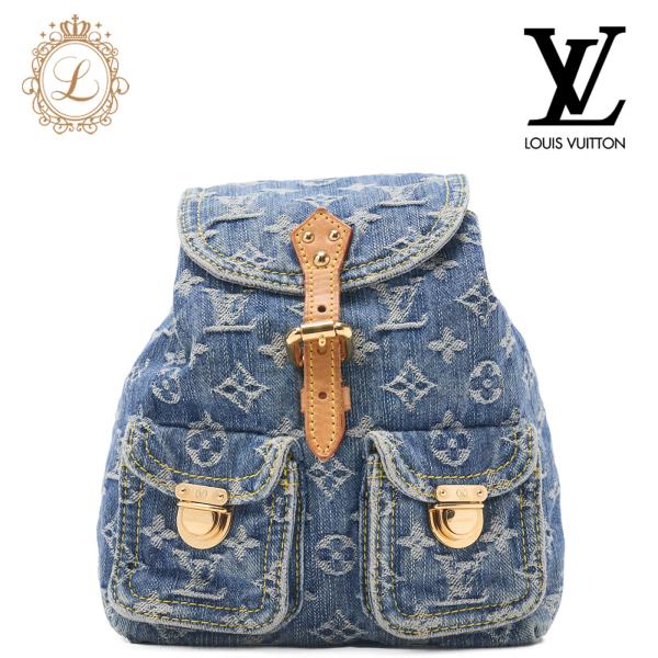 LOUIS VUITTON ルイヴィトン モノグラム デニム サックアドPM
