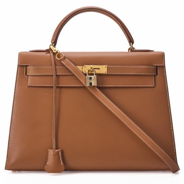 HERMES エルメス ケリー32 ハンドバック バレニア 外縫い 2way 