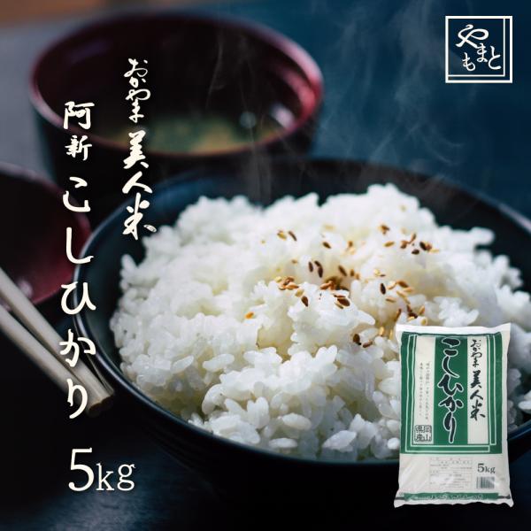 お米 新米 令和6年 岡山県阿新産こしひかり 5kg（5kg×1袋