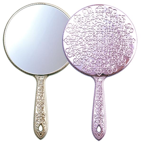 お姫様】メッキハンドミラー（L）【手鏡】 : Maison du miroir - 通販