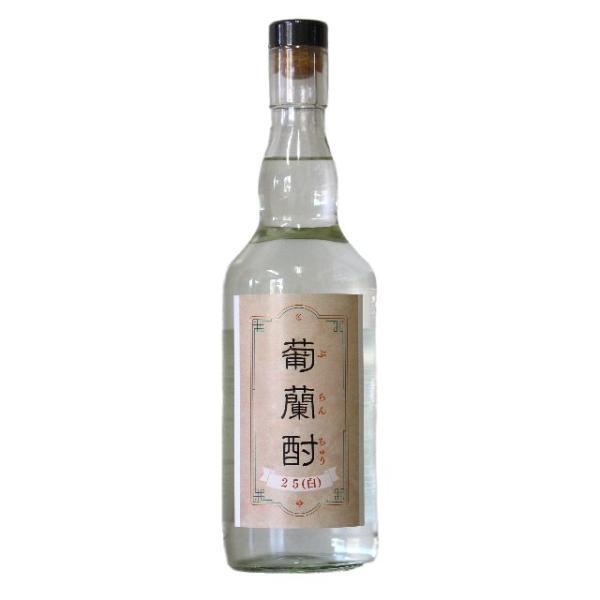 白ワインとブランデーのブレンド酒 葡蘭酎 ぶらんちゅう 25度 白 720ml 蔵元直送 東夢 ワイナリー 山梨 ワイン県 お土産 強アルコール ストロング 変わり種 甲州