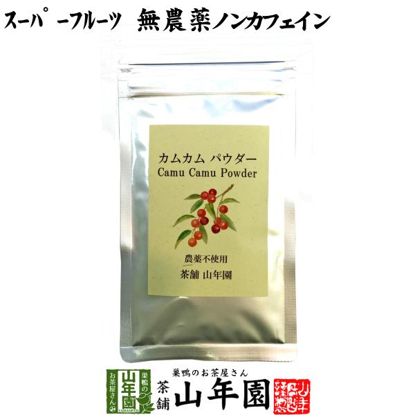 【無農薬】カムカムパウダー 50g ペルー産 粉末 ノンカフェイン 送料無料 ビタミンC ヨーグルト スムージー 苗 サプリ 健康茶 妊婦 ダイエット セット ギフト プレゼント 母の日 父の日 プチギフト お茶 2026 内祝い お返し