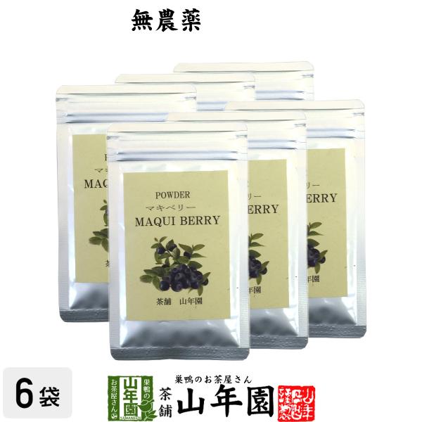 健康食品 無農薬マキベリー マキベリー パウダー 粉末 30g×6袋セット チリ産 無農薬栽培 送料無料 国産 日本茶 茶葉 緑茶 煎茶 送料無料 お茶 お歳暮 御歳暮 2025 ギフト プレゼント 内祝い お返し 贈り物 土産 贈答 【関...