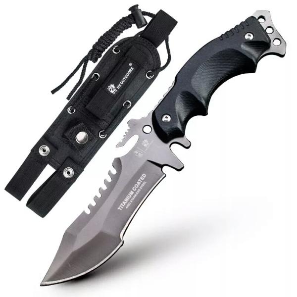 HX OUTDOORS タクティカル シースナイフ 58HRC (送料無料 HX OUTDOORS タクティカル シースナイフ 58HRC (送料無料