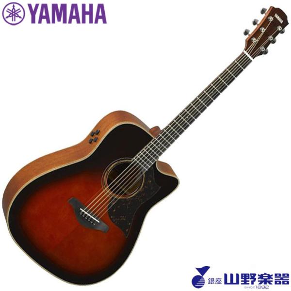 YAMAHA エレアコギター A3M ARE / TBS タバコブラウンサンバースト