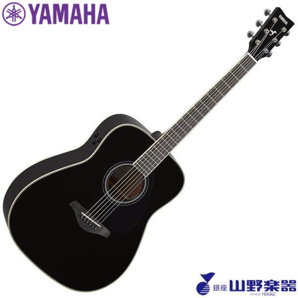 YAMAHA エレアコギター FGTA / BL ブラック