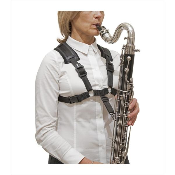 超歓迎 Bg 黒 メタルフック 男女兼用 バスクラリネット用ストラップ C70 Yoke ストラップ クラリネット Backtohealthwoodbury Com