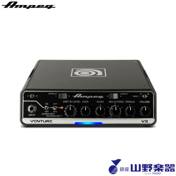 Ampeg ベース用ヘッドアンプ Venture V3 : 山野楽器 楽器専門Yahoo
