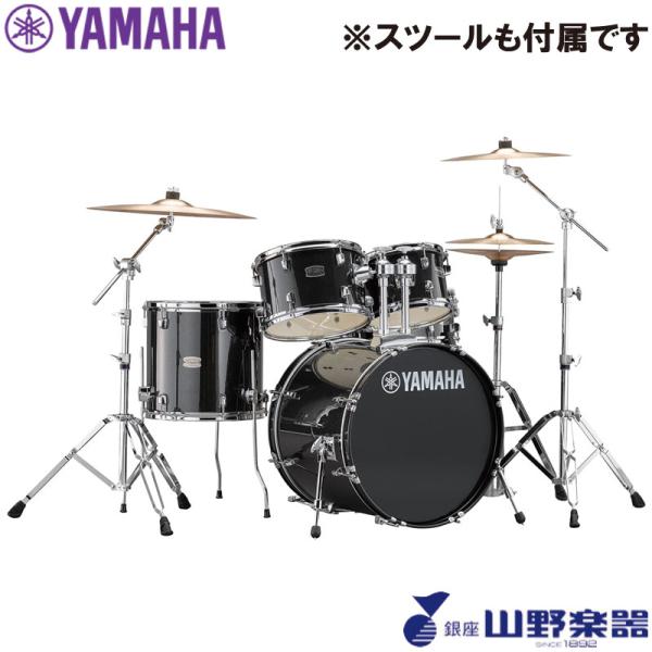 YAMAHA スタンダードドラムセット RYDEEN RDP0F5STDSETBLG / Black Glitter(ブラックグリッター)
