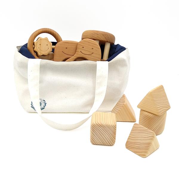 木のおもちゃ 赤ちゃんの宝石箱 袋入り T006b 木のおもちゃ 山のくじら舎 通販 Yahoo ショッピング