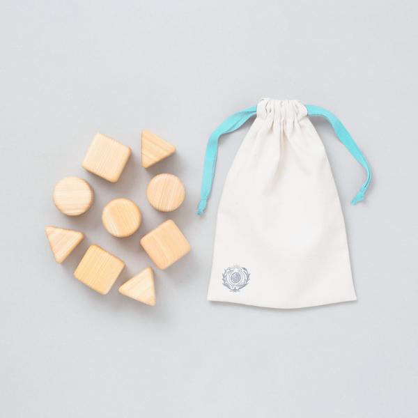 【木のおもちゃ つみき（9コ入）】積み木 パズル 亜麻仁オイル 赤ちゃん 知育玩具 木製玩具 0歳 1歳 2歳 3歳 日本製 安全 ヒノキ プレゼント