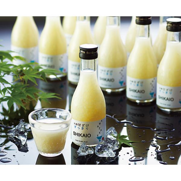 四海王　甘酒　SHIKAIO すっきりタイプ　180ML×12本入セット