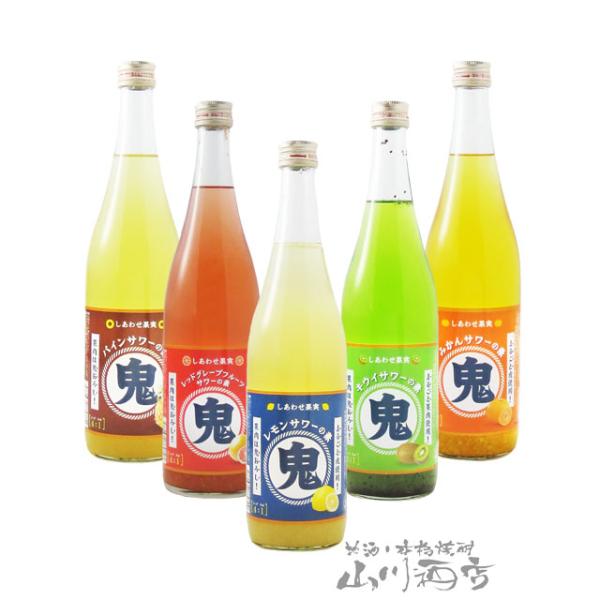 ハロウィン 2026 ギフト リキュール 鬼サワー 720ml  5種セット 北海道 北のさくら