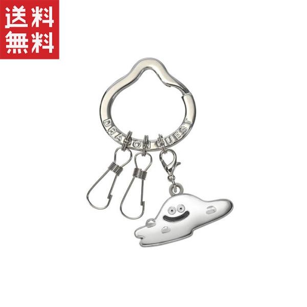「ドラゴンクエスト」のメタルキーリングが登場！スライムシルエットのキーリングに、ふっくらした半立体的なキーリングには2つのフックパーツが付いているので、簡単にお気に入りのチャームや小物を付けて楽しめます♪