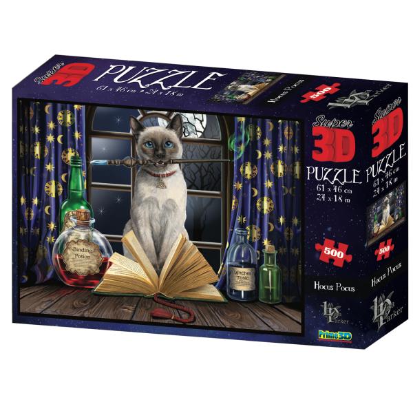 3D ジグソーパズル【まやかし】500ピース / Lisa Parker パズル 知育