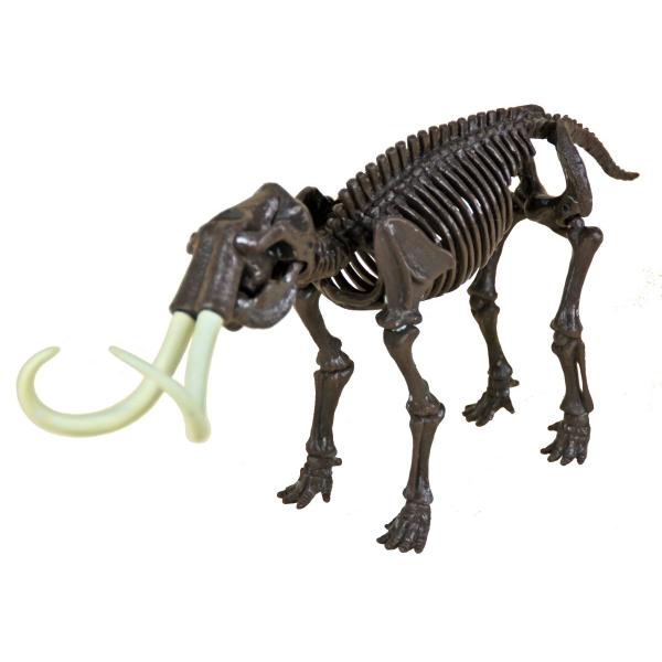 恐竜発掘セット☆氷河期☆マンモス☆骨を掘って組立てよう