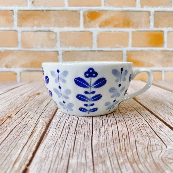 木立 軽量 スープカップ 日本製 美濃焼 食器 陶器 うつわ スープ 手付き おしゃれ カフェ