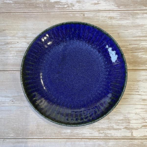 大皿　大椀　皿　食器　陶磁器　ブルー　3枚　青　陶器　骨董品　アンティーク 大皿 大椀 皿 食器 陶磁器 ブルー 3枚 青 陶器 骨董品 アンティーク