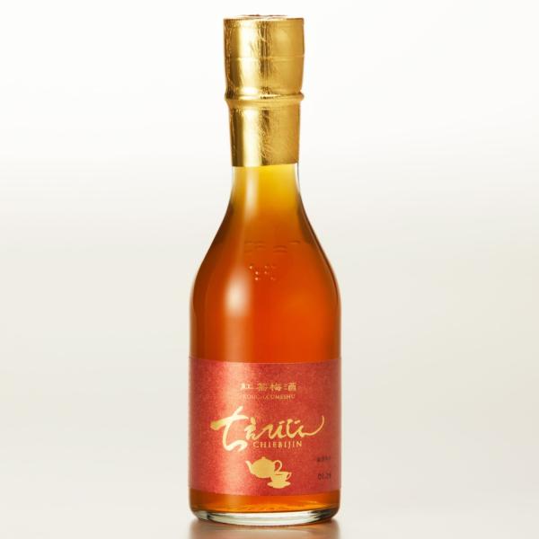 ちえびじん 紅茶梅酒 大分 中野酒造 国産べにふうき 和紅茶 300ml