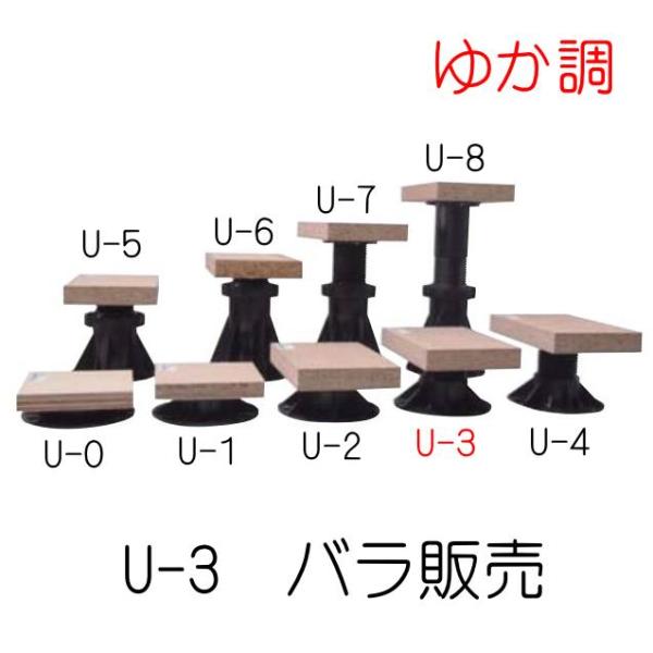 高さ調整が自在で低コスト！配管、配線の多い所、店舗、マンションの床パネル施工やリフォームに最適です。ゆか調は、大ヒット商品であるフクビ化学の“プラ木レン”と同等品です。価格の方はプラ木レンに比べ、お安く設定されております。プラ木レンで予算が...