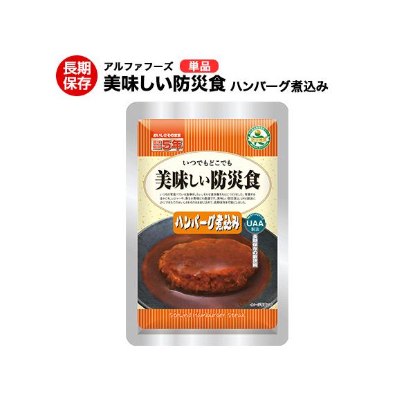 非常食 いつでもどこでも美味しい防災食 ハンバーグ煮込み