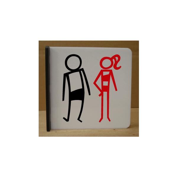 トイレマーク トイレプレート 突き出し型 両面印字 トイレマーク イラストおしゃれ 取り付け簡単 両面テープ付き Tot96 ヤマトデザインヤフー店 通販 Yahoo ショッピング