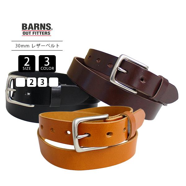 新品　BARNS OUTFITTERS 本革レザーベルト BARNS OUTFITTERS（バーンズ アウトフィッターズ） BARNS バーンズ