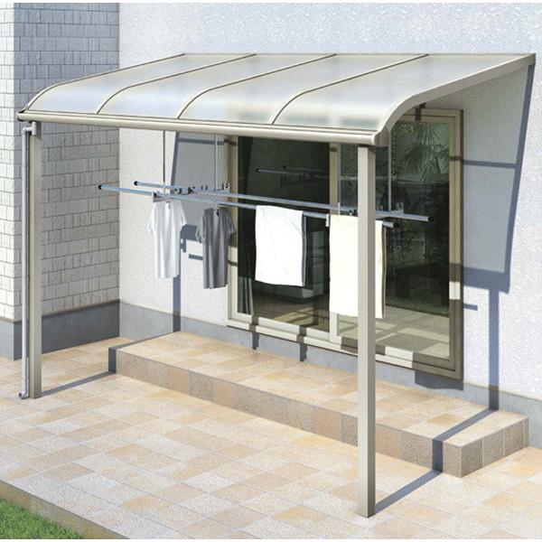 テラス屋根 ソラリア アール型 柱標準 関東間1 5間6尺 600n Ykk Ap アルミテラス Ya0026 大和住建 Yahoo 店 通販 Yahoo ショッピング