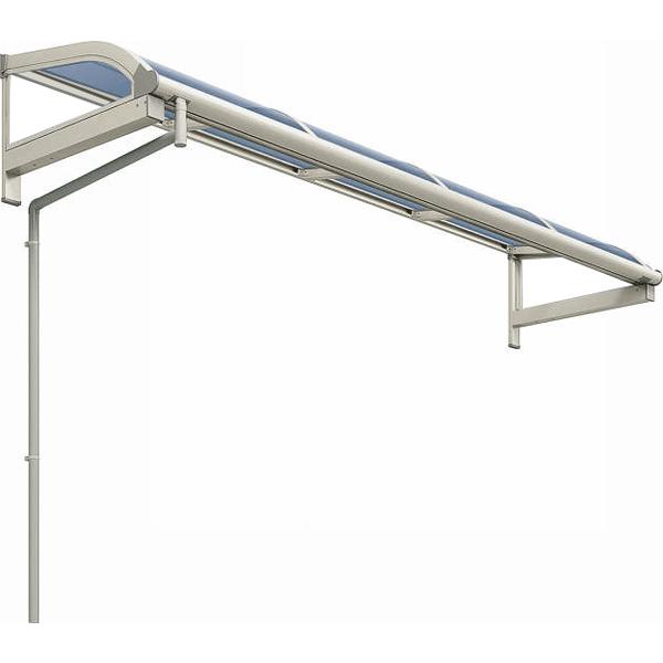 Ykk Ap テラス屋根 ソラリア 持ち出し屋根 アール型 関東間0 5間4尺 600n Ya02 大和住建 Yahoo 店 通販 Yahoo ショッピング