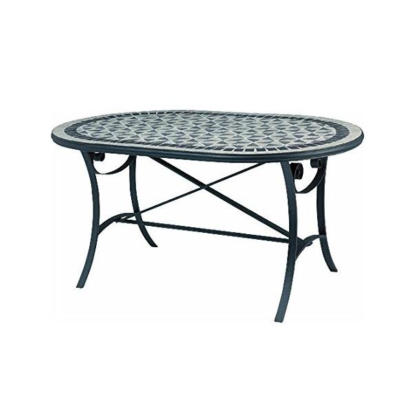 ネイチャーズストーンマーキュリー オフィス家具 モザイクダイニングテーブル154 98 5 高さ76cm ノーブランド品 オフィスチェア やまとまとや