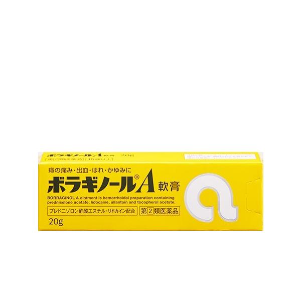 他サイト： 【第2類医薬品】ボラギノールA軟膏　20g【送料無料】の商品画像