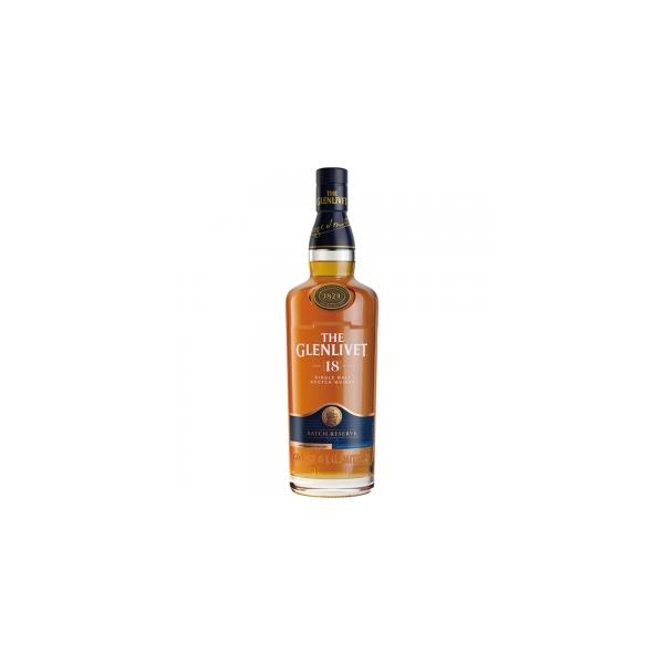 原産国：スコットランド、内容量700ml、アルコール度数：40.0%、保存方法：常温商品番号:0009411653416The Glenlivet aged 18 years　キレのよさとフレッシュさ、フルーティさとハーブの香りの絶妙なバラ...