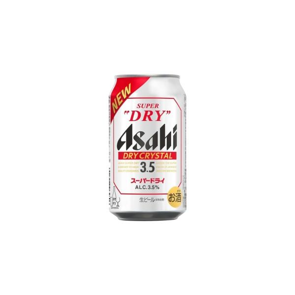 アサヒ スーパードライ ドライクリスタル 350ml 6本パック×4【5,000円