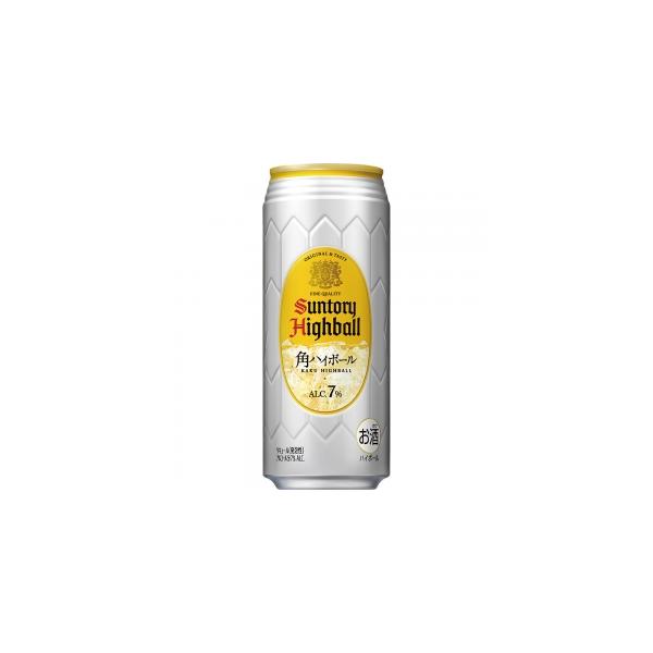 サントリー 角ハイボール 500ml 7度 24本入り【5,000円以上送料無料