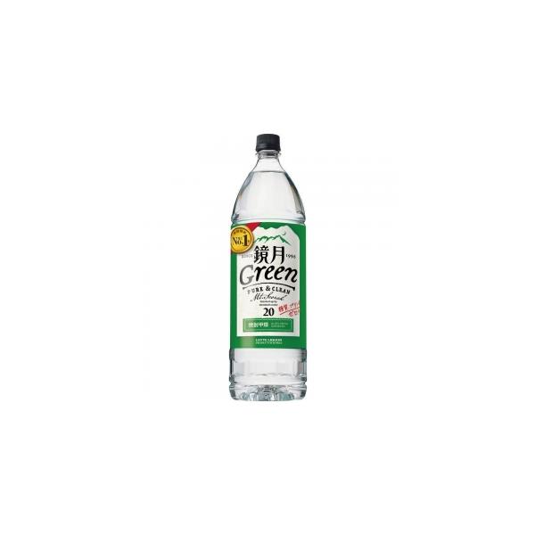 鏡月 グリーン 特発ボトル 20度 1800ml 6本入り【5,000円以上送料無料