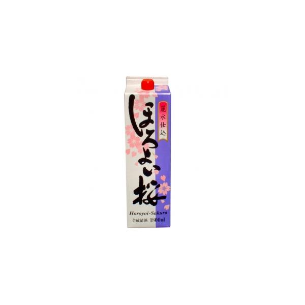 ほろよい桜 1800ml 6本入り【5,000円以上送料無料】【ケース品