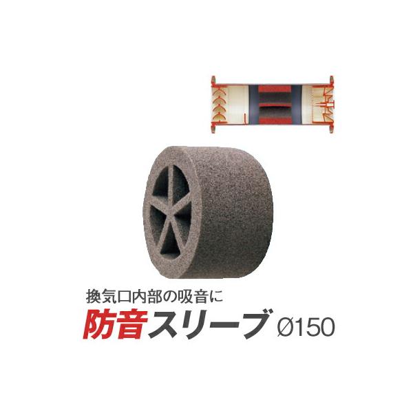 換気口パイプ内の吸音に最適な防音スリーブです。取付は本体をパイプに差し込むだけの簡単施工、材質自体にすべり止めの効果があるのでずれません。