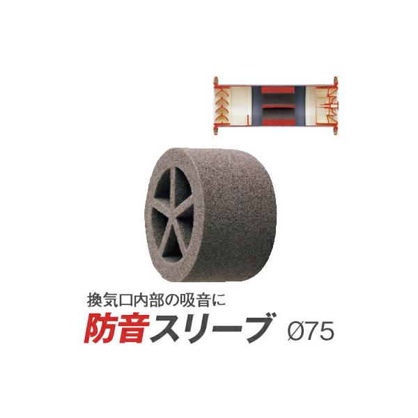 防音スリーブ Sk Bo75 Su 75 内部の直径75mmパイプに対応 換気口の防音 パイプの防音に Buyee Servis Zakupok Tretim Licom Buyee Pokupajte Iz Yaponii